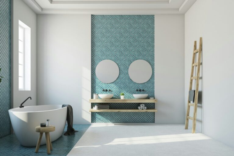 Comment les murs de papier peint d’art abstrait bleu peuvent rehausser votre espace (et votre humeur)