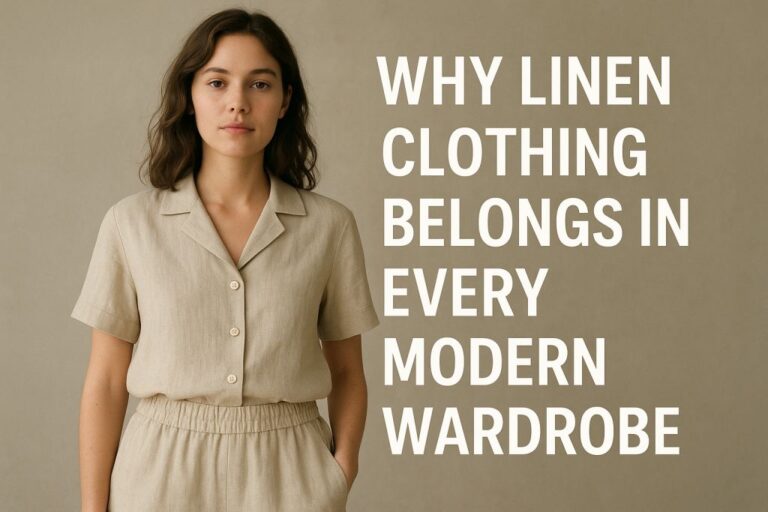 Pourquoi les vêtements en lin ont leur place dans toutes les garde-robes modernes